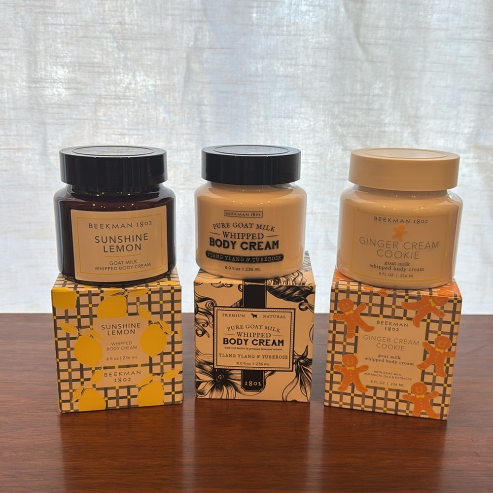 Beekman 1802 Whipped Body Creams